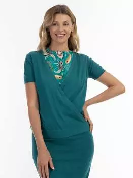 Вязаный свитер Usha, синий