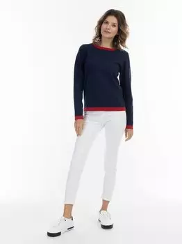 Вязаный свитер Usha, синий