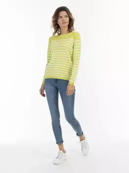 Вязаный свитер Usha, зеленый