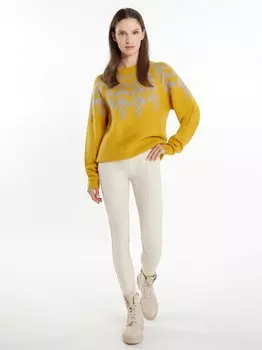 Вязаный свитер Usha, желтый