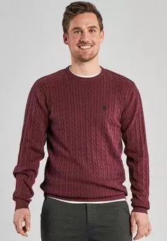 Вязаный свитер USPA ARCHI U.S. Polo Assn., цвет port royale