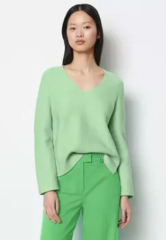 Вязаный свитер V-NECK LOOSE Marc O'Polo, цвет pure mint