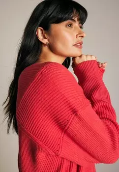 Вязаный свитер V-NECK PETITE Next, красный