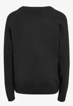 Вязаный свитер V-NECK REGULAR FIT Next, черный
