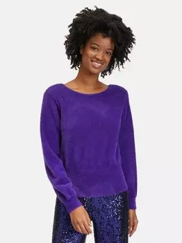 Вязаный свитер Vera Mont, фиолетовый