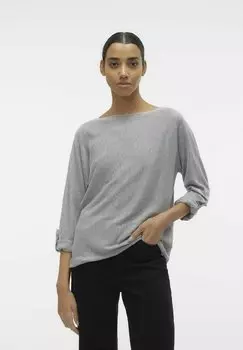 Вязаный свитер Vero Moda, цвет light grey melange