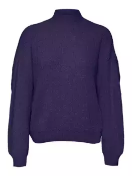 Вязаный свитер Vero Moda "VMKAIA LS HIGHNECK PULLOVER BF", цвет Astral Aura