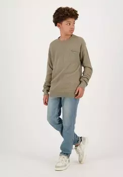 Вязаный свитер Vingino, цвет green fog