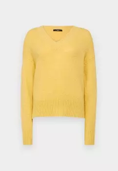 Вязаный свитер VISITA WEEKEND MaxMara, желтый