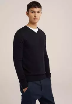 Вязаный свитер WE Fashion, цвет black