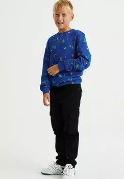 Вязаный свитер WE Fashion, цвет blue