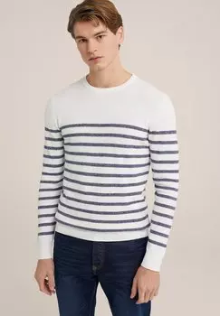 Вязаный свитер WE Fashion, цвет white