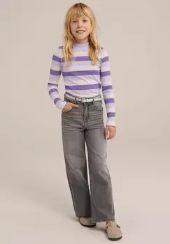 Вязаный свитер WE Fashion, пестрая сирень