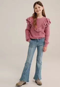 Вязаный свитер WE Fashion, розовый