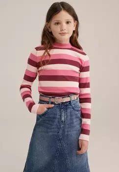 Вязаный свитер WE Fashion, розовый