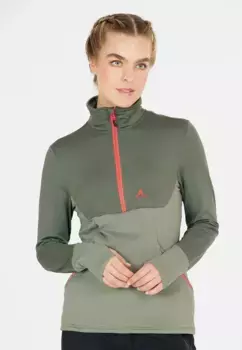 Вязаный свитер WHISTLER "Cloudmont", эластичный и удобный, зеленый