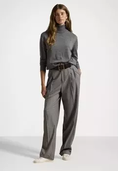 Вязаный свитер WOOL TURTLENECK SWEATER Ralph Lauren, серый