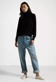 Вязаный свитер WOOL TURTLENECK SWEATER Ralph Lauren, черный