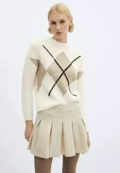 Вязаный свитер XIVATA Mango, цвет cru