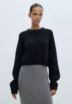 Вязаный свитер YELLA EDITED, цвет schwarz