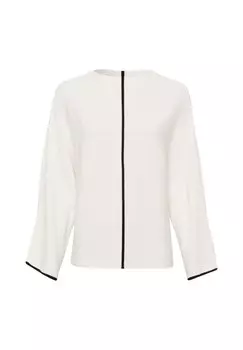 Вязаный свитер zero, белый