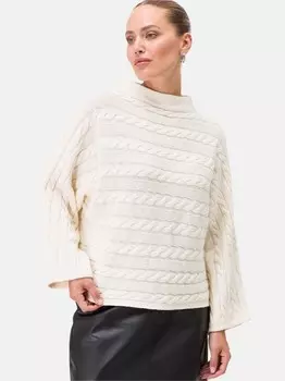 Вязаный свитер Zero, бежевый