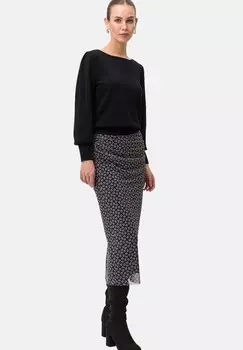 Вязаный свитер zero, черный