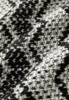 Вязаный свитер ZIG ZAG STRIPE CROCHET CREW NECK, REGULAR FIT Next, черный