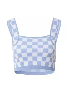 Вязаный топ About You FroYo, светло-синий