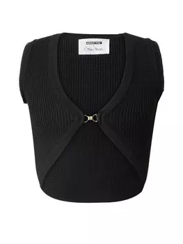 Вязаный топ About You LEONA, черный