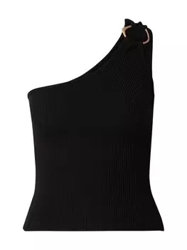 Вязаный топ AMI ALY, черный