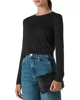 Вязаный топ Annie Sparkle Whistles, черный