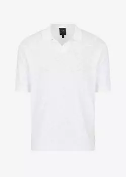 Вязаный топ Armani Exchange, белый