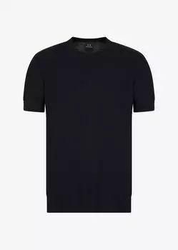 Вязаный топ Armani Exchange, черный