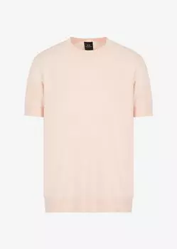 Вязаный топ Armani Exchange, розовый