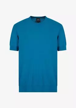 Вязаный топ Armani Exchange, синий