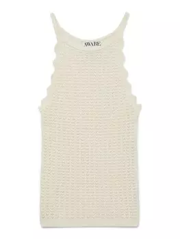 Вязаный топ Aware VMPANAMA, экрю