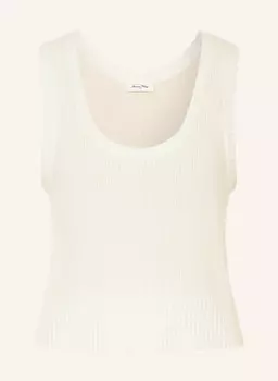 Вязаный топ блими American Vintage, экрю