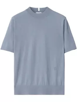 Вязаный топ Burberry, синий