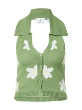 Вязаный топ Daisy Street, зеленый