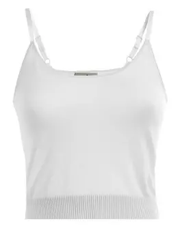 Вязаный топ DEHA Fest, белый