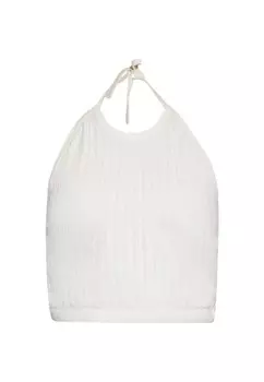 Вязаный топ ebeeza Knitted Top, белый