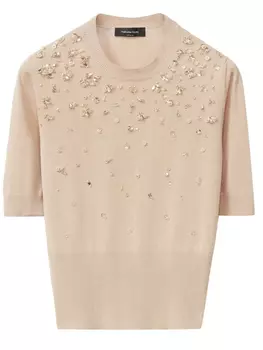 Вязаный топ Fabiana Filippi, розовый