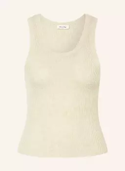 Вязаный топ фалидей American Vintage, бежевый