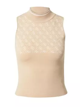 Вязаный топ Guess LISE, песочный