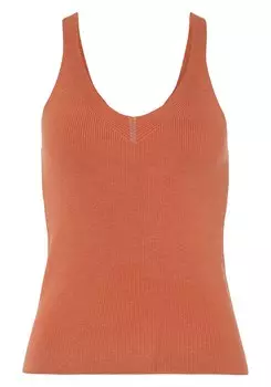 Вязаный топ Hechter Paris, оранжевый