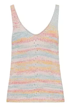 Вязаный топ Ichi DIANT, разноцветный
