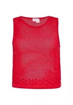 Вязаный топ IZIA Knitted Top, красный
