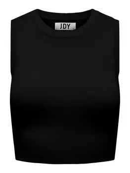 Вязаный топ Jdy CIRKELINE, черный