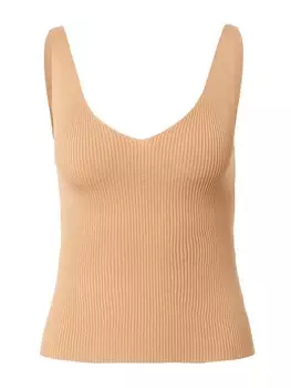 Вязаный топ JDY, светло-коричневый